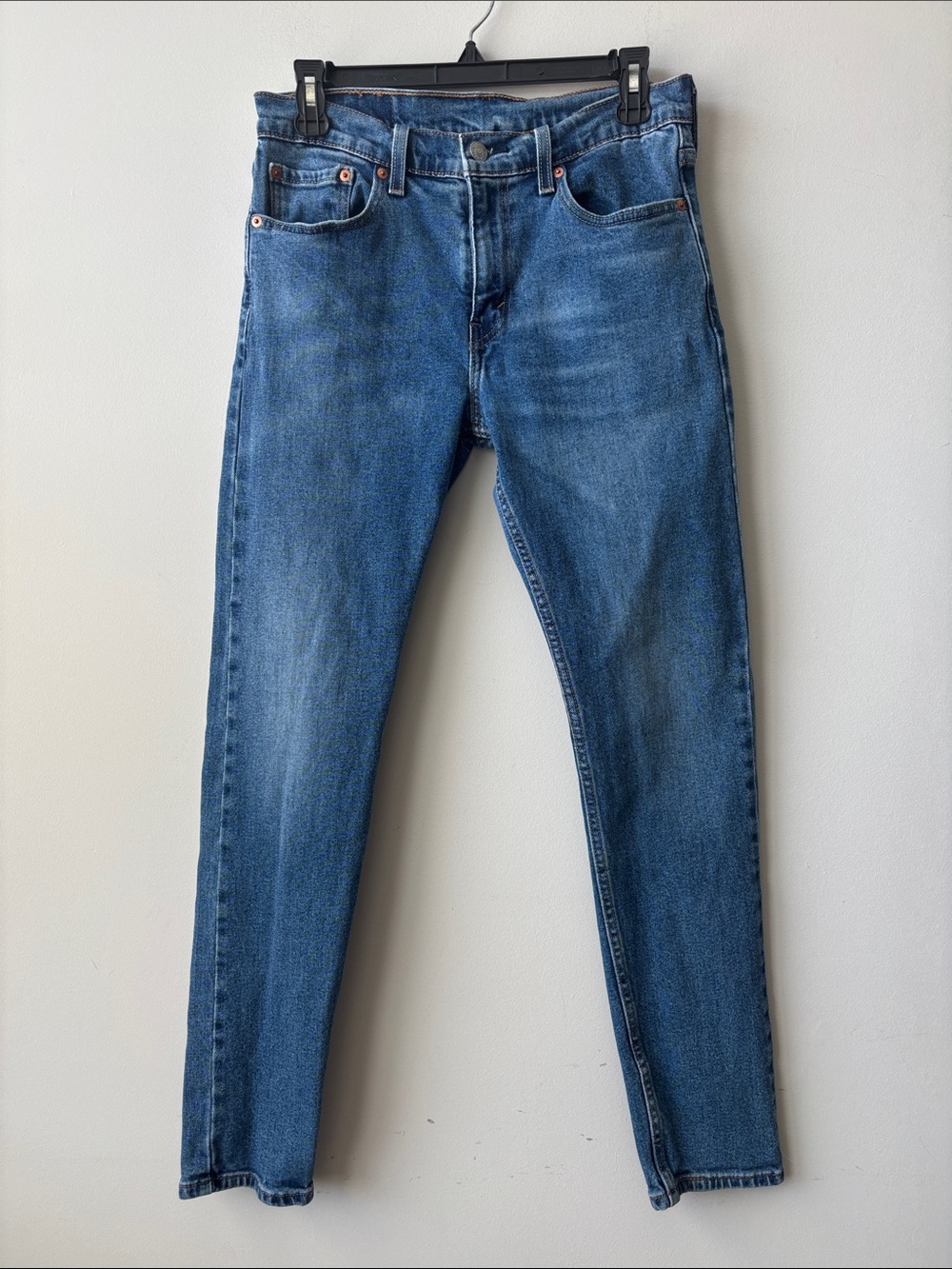 Levi’s 512 Style Slim Tapered Men’s Blue Denim Jeans 30 x 30